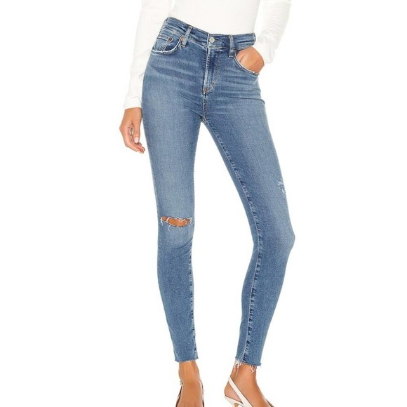 Sold out AGOLDE Sophie Ankle Skinny in pentacle size 27 - Picture 1 of 9